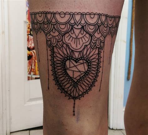 70 Charming Garter Tattoo Designs Keep In Touch With Your Feminism