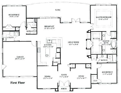 3000 Square Foot House Plans 8 Pictures Easyhomeplan