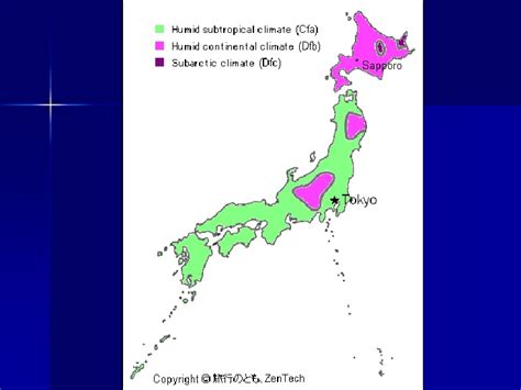 The map shows the physical features of japan such as the rivers, mountains, and bodies of waters. Lesson 2 Japan Physical Features And Climate