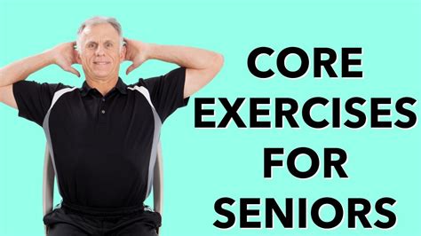 Simple Seated Core Strengthening Workout For Seniors At Home YouTube