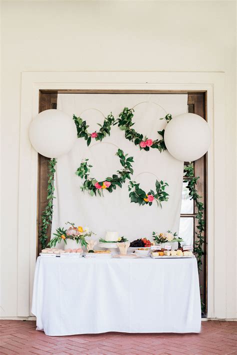 A Flower Fueled Baby Shower With A Modern Twist Floral Baby Shower