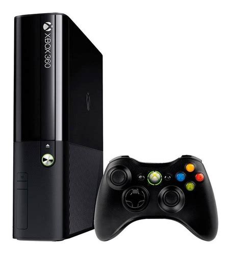 Microsoft Xbox 360 Super Slim 4gb Negro Mercado Libre