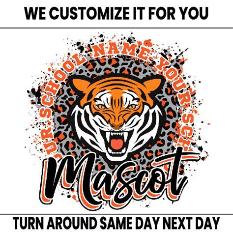 Custom School Mascot Design C And D Designs Co Shop