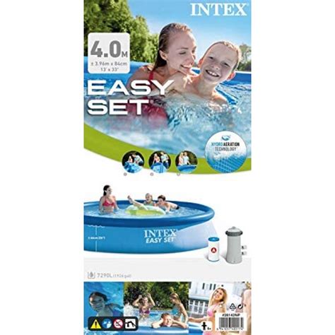 Intex 28112uk 8 Ft X 30 Inch Easy Set Pool Set Blue 244 Cm