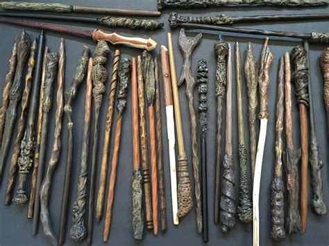 The Wand Chooses The Wizard Hand Carved Magic Harry Potter Wands