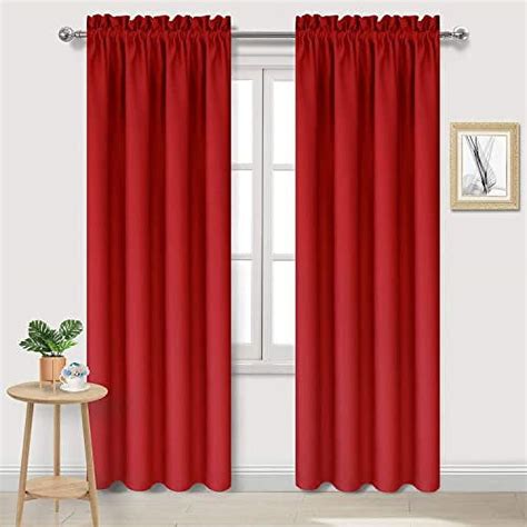 Dwcn Blackout Curtains Room Darkening Thermal Insulated Bedroom