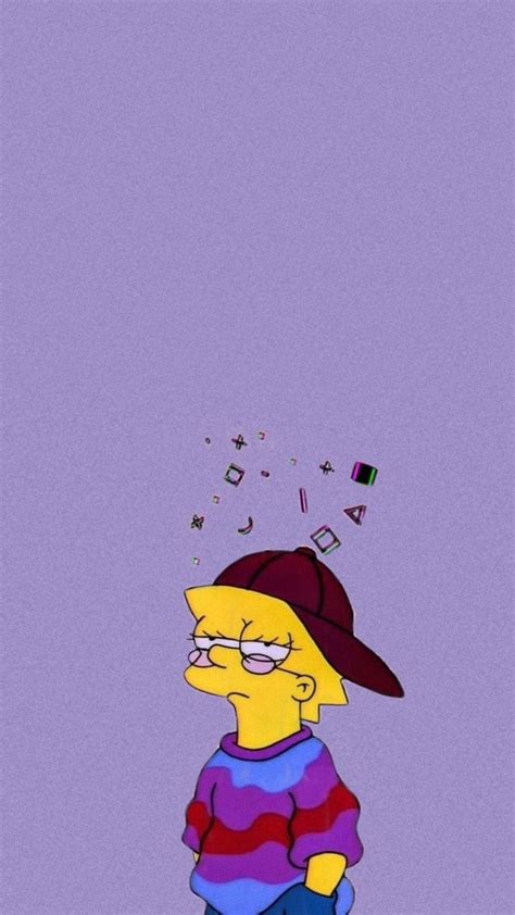 Lisa Simpson Aesthetic Wallpapers Wallpaper Cave