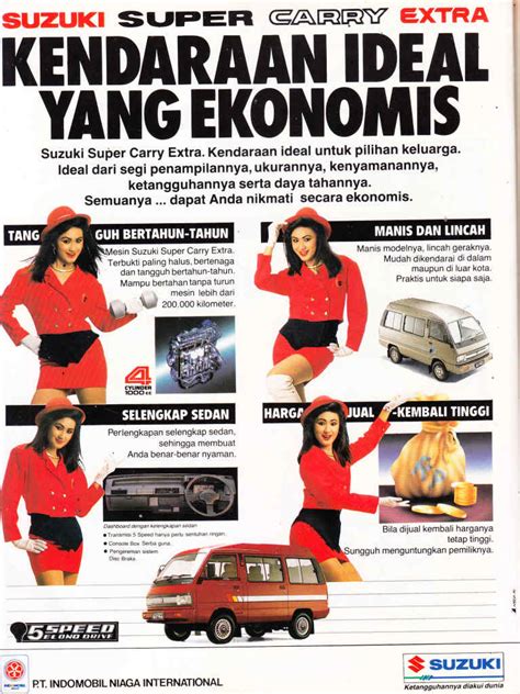 Iklan Mobil Suzuki Carry Editorno 02 16 September 1989