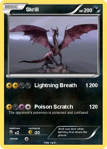 Check spelling or type a new query. Pokémon Skrill 20 20 - Lightning Breath 1 - My Pokemon Card