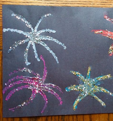 Fireworks Craft For Kids Lessons For Little Ones By Tina Oblock