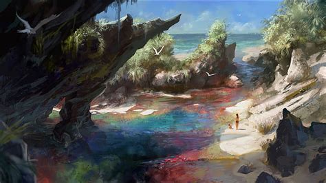 20 Fantasy Beach Art ShahdLevent