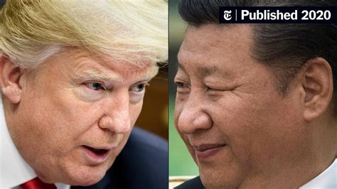 China Us Tensions Whats Next The New York Times