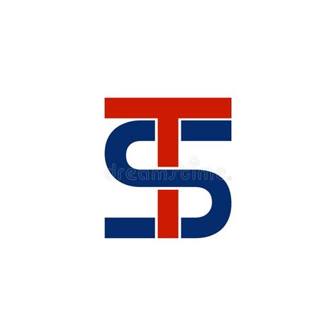 Initial Letter Logo St Stock Vector Illustration Of Logo 146806572