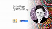 UNFPA Colombia | Feminicidios en Colombia 2022: Ley Rosa Elvira Cely