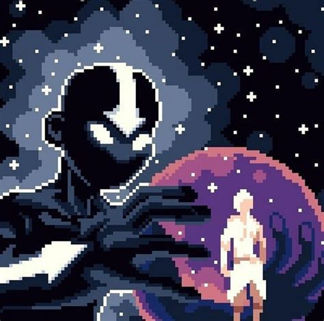 Avatar Aang Pixel Art