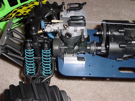 It has a 21cc engine, disc brakes and drives like a demon :). Phantom 2 vision or gopro 960, remote control helicopters ...