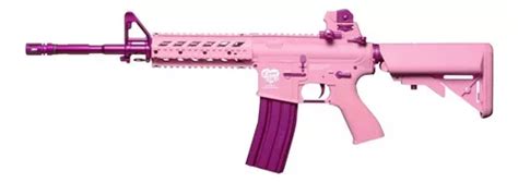 Rifle Airsoft Femme Fatale Ff15 L Geg Edição Limitada Pink