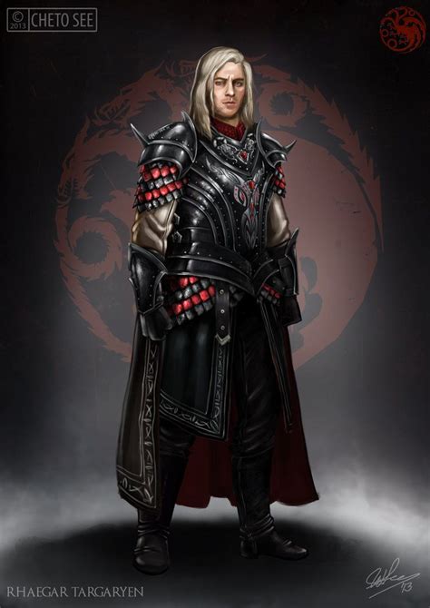 Prince Rhaegar Targaryen Game Of Thrones Books Game Of Thrones Dragons