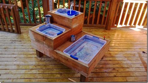 How To Build Your Own Water And Sand Sensory Table For Play