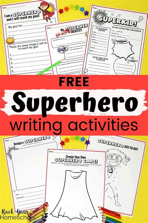 Free Superhero Writing Prompts And More To Boost Creativity