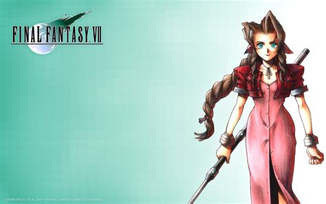 Download Aerith Gainsborough Video Game Final Fantasy VII HD Wallpaper