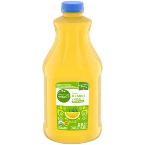 Simple Truth Organic® 100 Orange Juice With Pulp 52 Fl Oz Pay Less