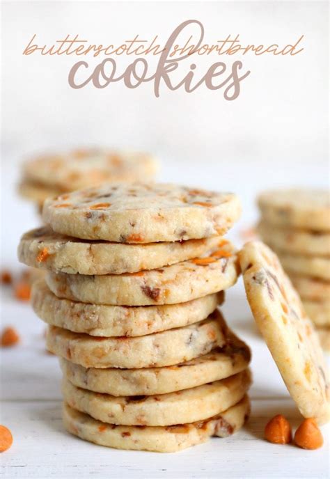 But oh, what a way to go. Butterscotch Shortbread Cookies - Mom On Timeout