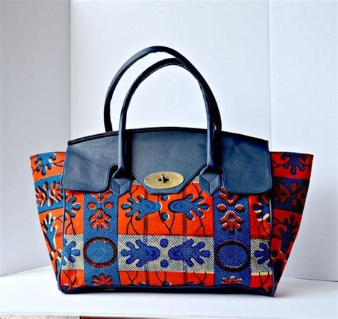 Items similar to African Fabric Handmade Bag, Ankara Design, African