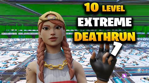 🤔10 Levels Extreme Deathrun 😅8594 0027 8833 Fortnite Parkours