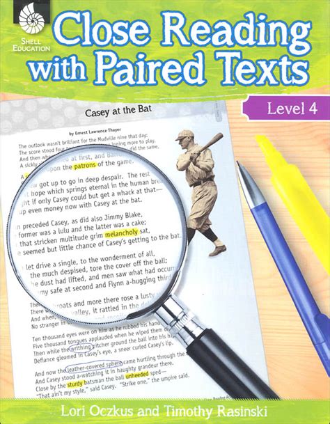 Close Reading With Paired Texts Level 4 Teacher Created Materials