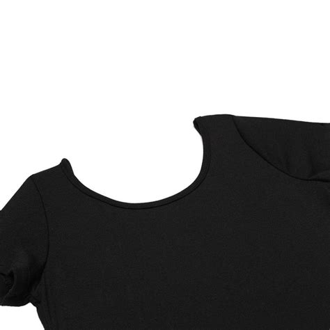 Buy Zeagoo Women Casual Short Sleeve O Neck Solid Slim Backless Pullover T Shirt Crop Tops At