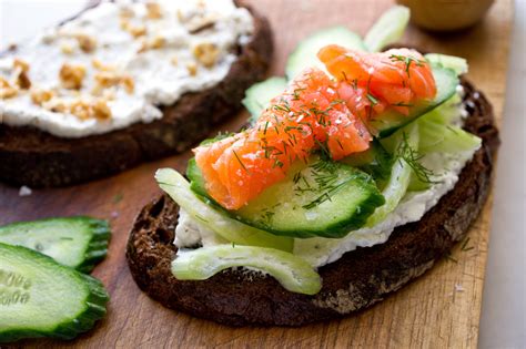 Creamy Goat Cheese And Cucumber Sandwich Recipe Nyt Cooking