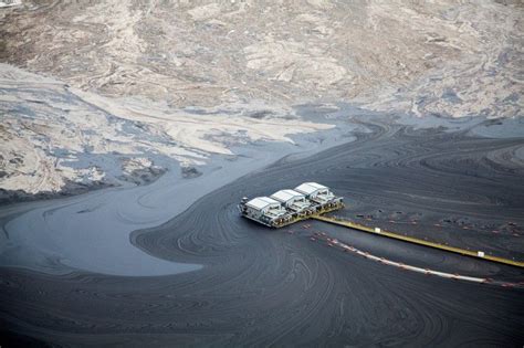 Alex Macleans Aerial Images Of Tar Sands Reveal Shocking Details About