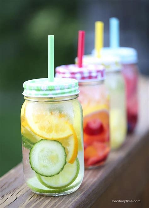 Easy Fruit Infused Water Recipes I Heart Naptime
