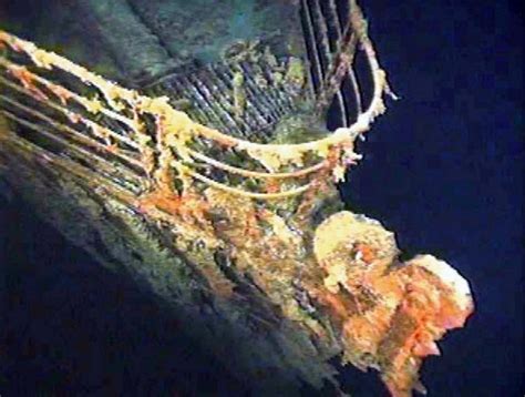 Rare Titanic Underwater Expedition Images Released 100 Years On Ship