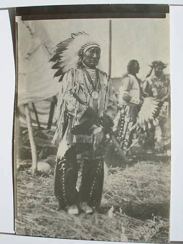 Iron Crow Aka Jumping Shield Oglala No Date Native American