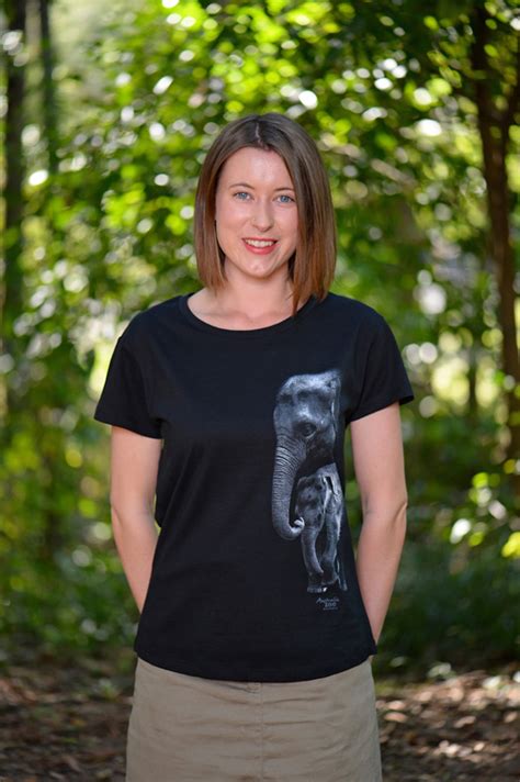 Elephant T Shirt Ladies Australia Zoo