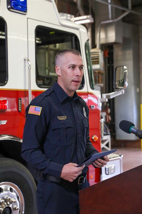 Glendale Firefighter Honored For Life Saving Effort By City Of Surprise