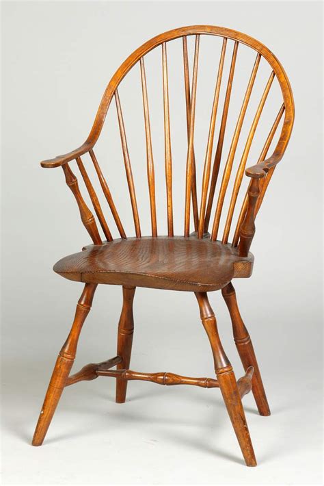 Brace Back Windsor Arm Chair Cottone Auctions