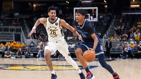 Sam Merrill Ziaire Williams Impress In Memphis Grizzlies Loss To Pacers