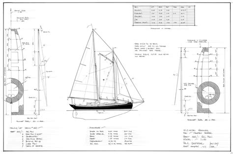 Gartside Boats 122 Metre Schooner Design 224