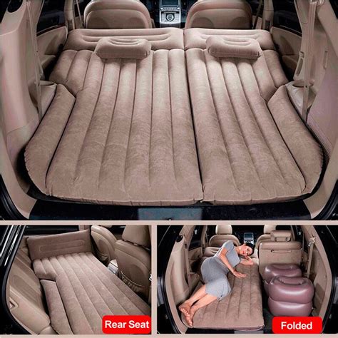 Car Air Inflatable Mattress Universal Suv Auto Travel Sleeping Bed Pad For Rear Seat Trunk Sofa
