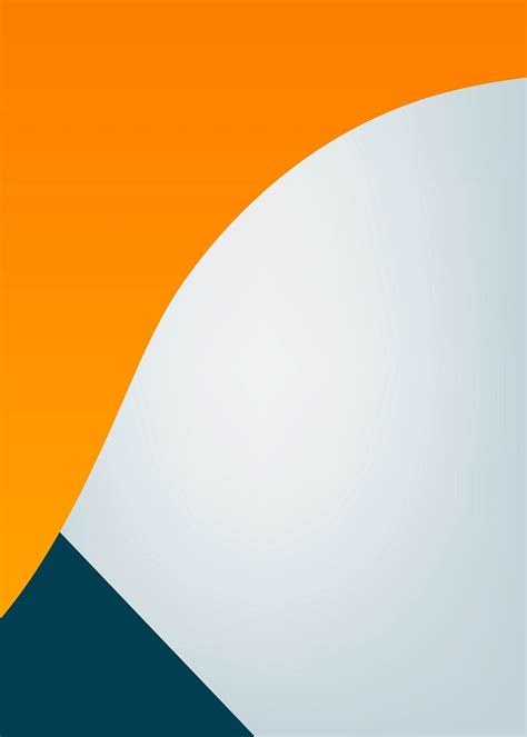 Corporate Blank Orange Background Vector For Business Free Image By
