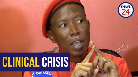 Apartheid Was Better Julius Malema On Sa Healthcare System Youtube