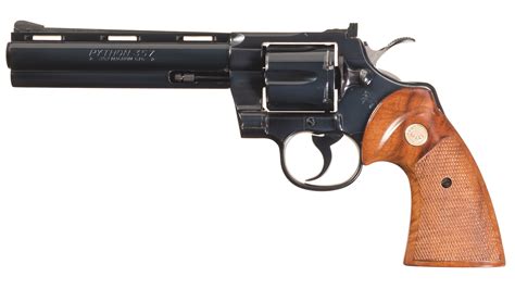 Colt Python Double Action Revolver Rock Island Auction