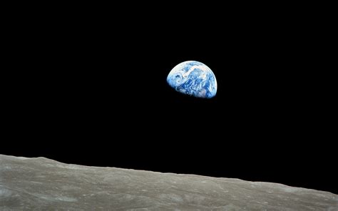 Earthrise From Apollo 8 Iau