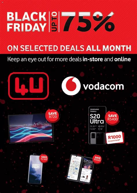 Vodacom Black Friday Deals & Specials 2021