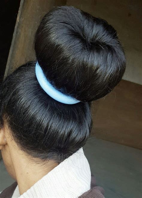 Stylish Hair Bun Big Hair Bun Hair Bun Donut Hair Hairstyle Bun