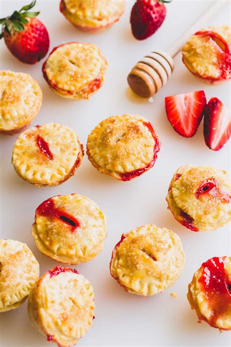 Mini Strawberry Pies ~sweet And Savory