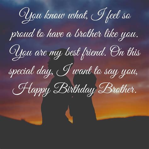 50 Best Heartwarming Birthday Wishes For Brother